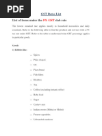 HSN Codes for Clothing and Accessories | PDF | Clothing | Handbag