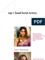 Top Tamil Serial Actresses Name List