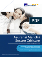 E-Brosur Asuransi Mandiri Secure CritiCare