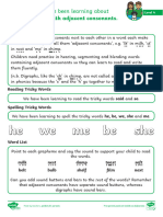 Level 4 Week 1 Parent Information Sheet
