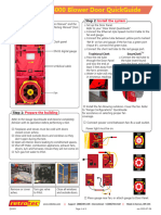 Quickguide Blower - Door 5000 6000 qg303 - 1
