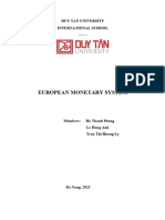 European Moneytary System - Lap
