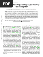 ArcFace - Additive Angular Margin Loss For Deep Face Recognition