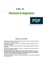 Unit 11 Electricity & Magnetism