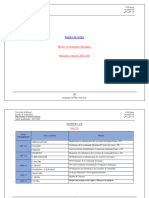 Emploi Du Temps: Master 1-Commandes Électriques