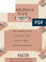 Casupanan vs. Laroya - Ostique
