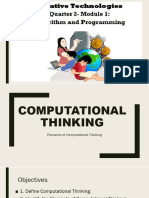 Computational Thinking Final