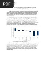 Correlation Hedge Fund Returns October 2011