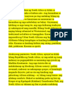 Pa Review Kultura NG South Africa