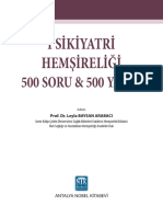 Psikiyatri Hemşireliği: 500 SORU & 500 YANIT