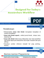 Mendeley Workflow Research