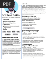 Sounak Saha CV