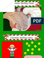 Christmas Spelling Game Fun Activities Games Games - 74973