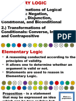 TOPIC 5 - Elementary-Logic