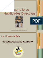 Desarrollo de Habilidades Directivas