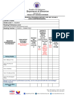 Ks2 NC Reading Progress Report