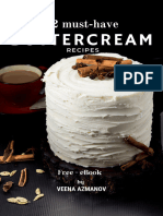 12 Buttercream Recipes Free Ebook