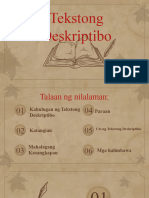 Tekstong Deskiptibo