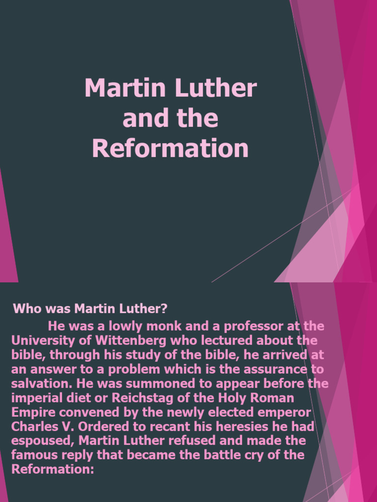 Martin Luther and the Protestant Reformation | PDF | Martin Luther ...