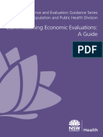Commissioning Economic Evaluations