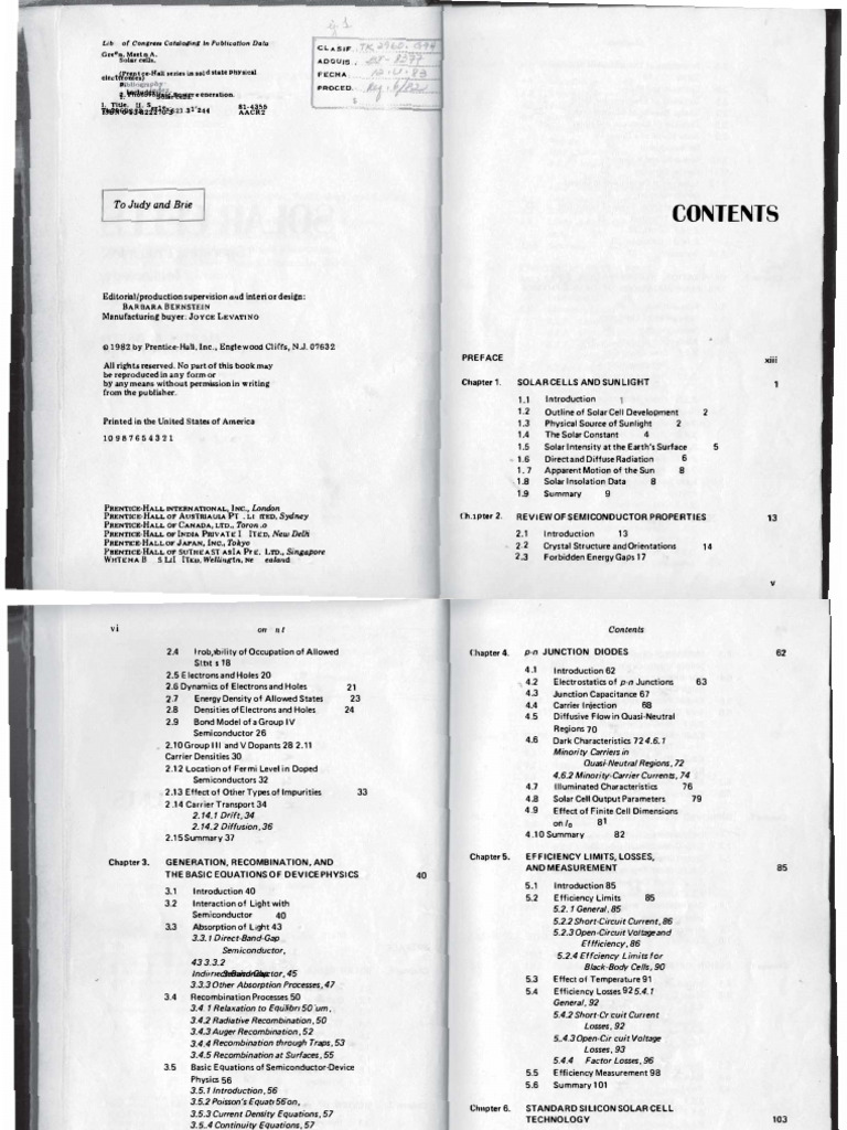 Solar Cells: Principles and Design | PDF | Gallium Arsenide | P–N Junction