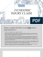 VLSCR - Psychiatric Injury Claim (v1)