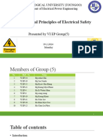 Mathematical Principles of Electrical Safety