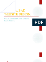 BACLAS - Good and Bad Website Design