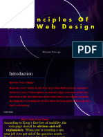 Web Design in HCI