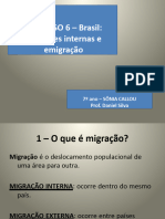 PERCURSO 6 Brasil Migracoes Internas e Emigracao