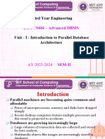 Third Year Engineering: 21BTCS604 - Advanced DBMS