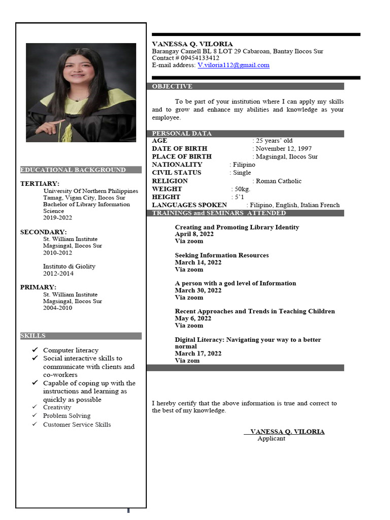 Vanesa 1 PDF Libraries Literacy