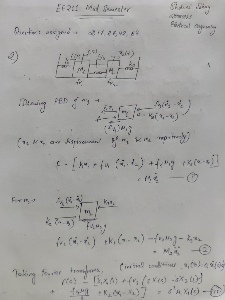Complex Mathematical Equations | PDF