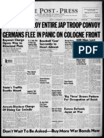 Planes Destroy Jap Convoy #1 November 26, 1944