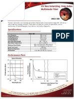 Description: UV Non-Solarizing, Step-Index Multimode Fiber