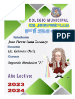 Proyecto de Fisica Leyes de Newton 2