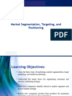 #5 Market Segmentation, Targeting & Positioning