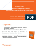 Desafíos de Los Productores - Emprendedores en El Mercado Internacional y Como Superarlos