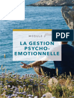 Module 7 - La Gestion Psycho-Emotionnelle