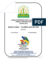 Deskripsi Teknis - Plumbing and Heating Prov Aceh 2023
