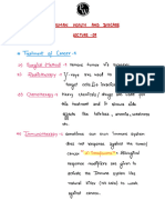 64bf6c9aa2629f0019094132 - ## - Human Health and Diseases Handwritten Notes (Of Lecture 09)