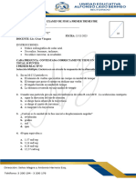 Examen de Fisica Segundo Bachillerato 2022-2023