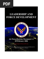 AFDD 1-1 (2006) - Leadership and Force Development