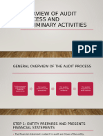 .Overview of Audit Process and Preliminary Activities