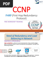 CCNP WorkShop FHRP