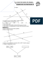 Devoirs Mathématiques 6è Jeudi 23 Avril