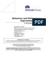 Behaviour and Performance Improvement Policy POHR005