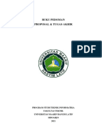 Binder BUKU PEDOMAN PROPOSAL & TA TIF