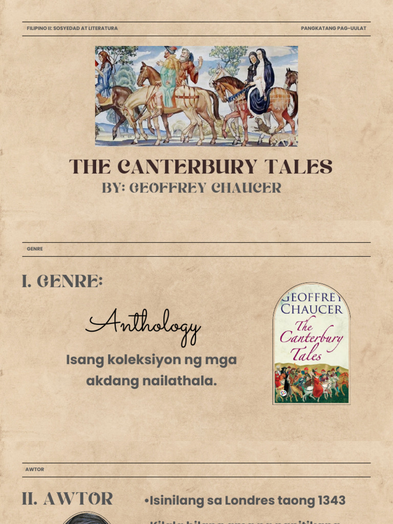 11 Canterbury Tales | PDF