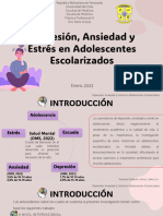 Diapositivas PP3 - Depresion, Ansiedad y Estres